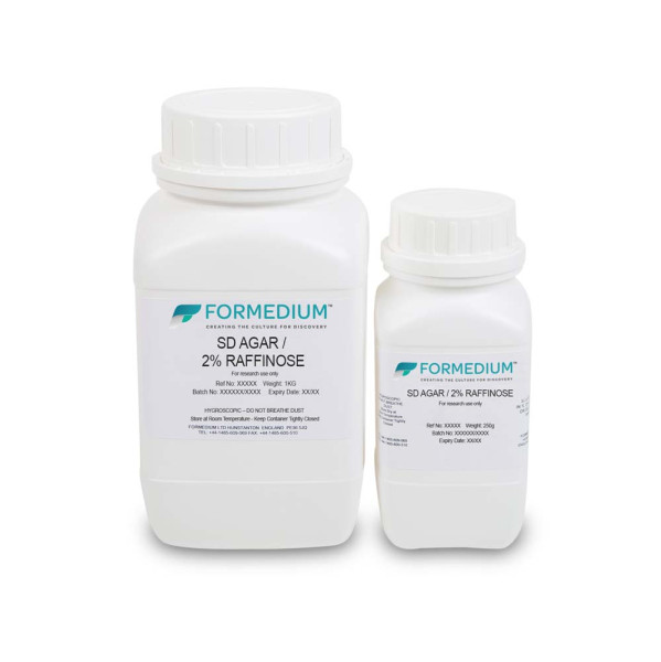 SD Agar / 2% Raffinose