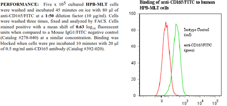 Anti-CD165 (human), clone AD2, FITC conjugated