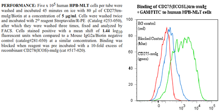 CD275 -muIg Fusion Protein, (human), Biotin conjugated