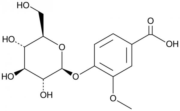 Vanillic Acid 4-beta-D-glucopyranoside