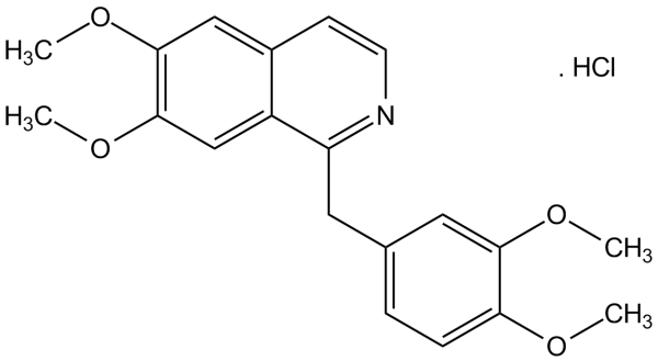 Papaverine . hydrochloride