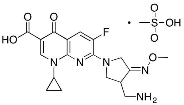 Gemifloxacin mesylate