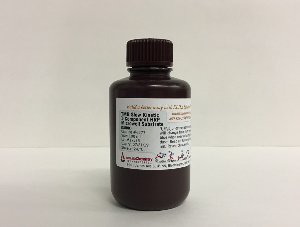 TMB Slow Kinetic 1-Component HRP Microwell Substrate (SUBK) (SUB3)