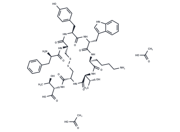 Tyr3-Octreotate acetate
