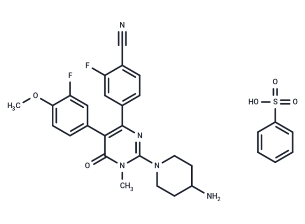 Pulrodemstat benzenesulfonate