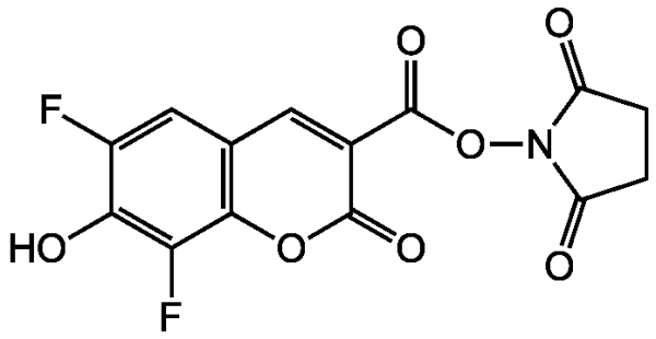 3-Carboxy-6,8-difluoro-7-hydroxycoumarin