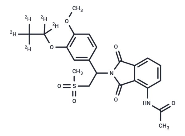 (Rac)-Apremilast D5