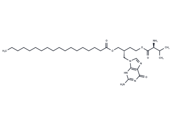 Valomaciclovir stearate