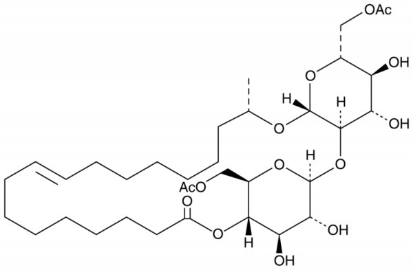 1',4"-Sophorolactone 6',6"-diacetate
