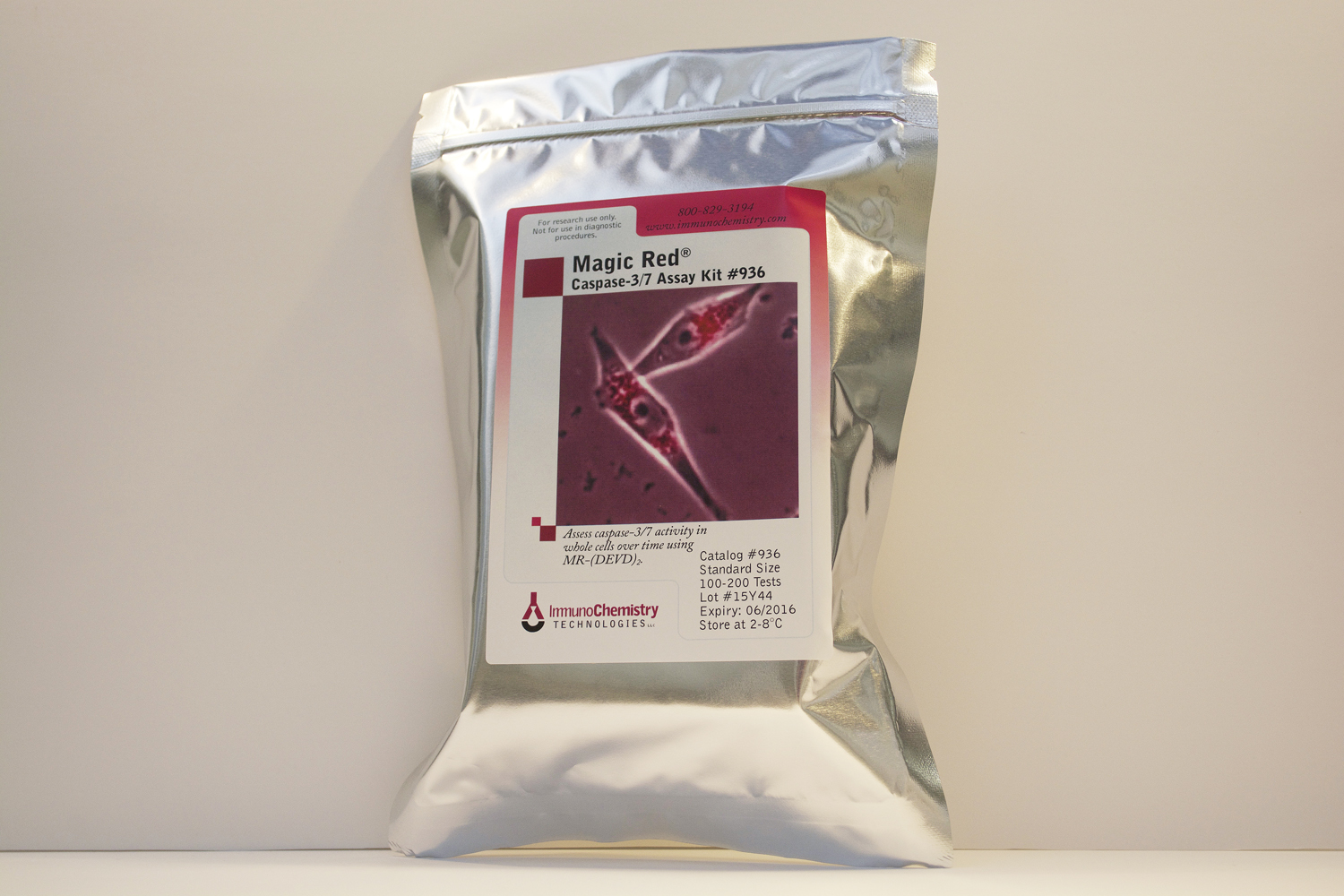 Magic Red(TM) Caspases 3 & 7 Assay Kit | ImmunoChemistry Technologies ...