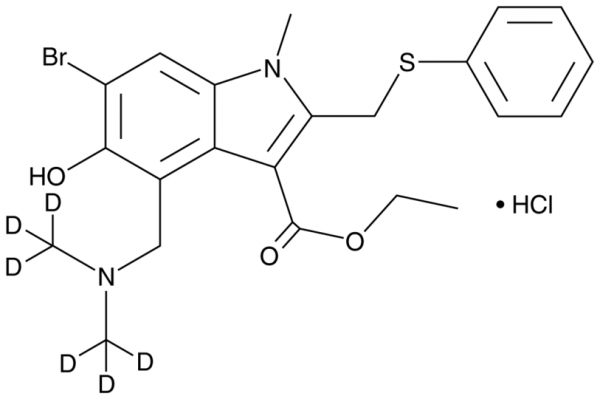 Umifenovir-d6 (hydrochloride)