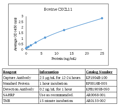 CXCL11 (bovine) Do-It-Yourself ELISA