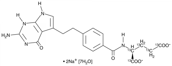 Pemetrexed-13C5 (sodium salt hydrate)