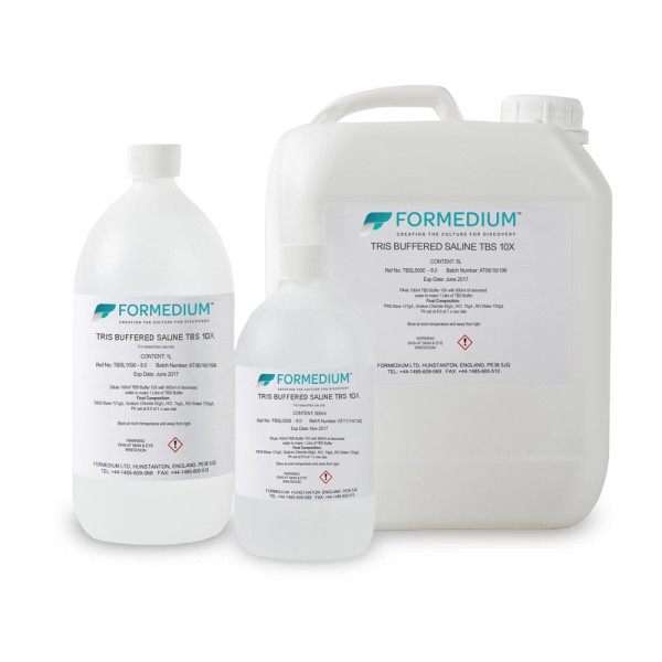 TBS Buffered Saline 10X, pH 8