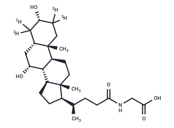 Glycochenodeoxycholic Acid-d4