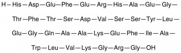 GLP-1 (1-37) (human, rat, mouse, bovine) (trifluoroacetate salt)