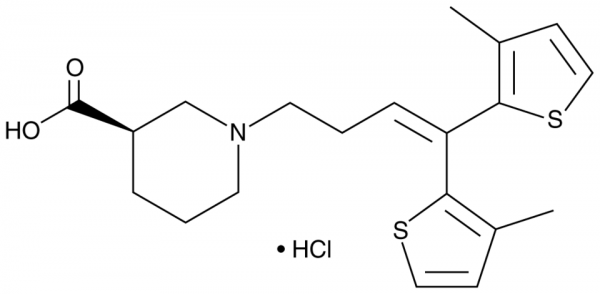 Tiagabine (hydrochloride)