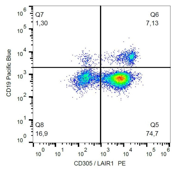 Anti-CD305 / LAIR1, clone NKTA255 (PE )