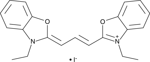 3,3'-Diethyloxacarbocyanine (iodide)