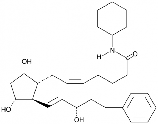 17-phenyl trinor Prostaglandin F2alpha cyclohexyl amide