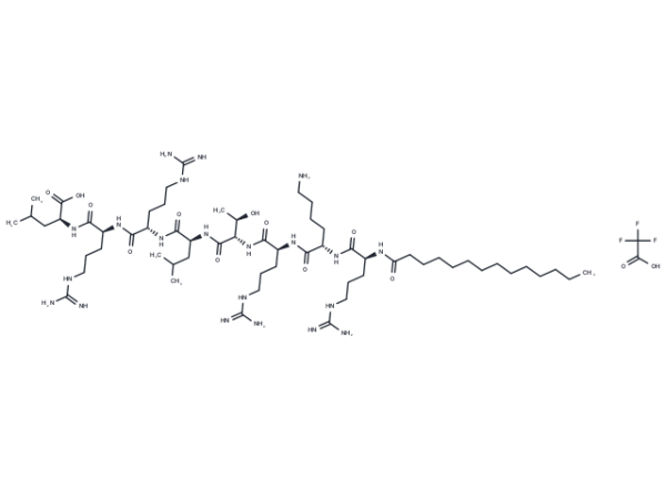 EGFR Peptide myristoylated trifluoroacetate salt
