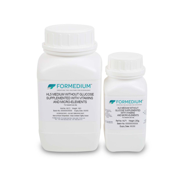 HL5 Medium without Glucose supplemented with vitamins and micro-elements
