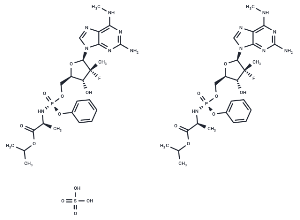 Bemnifosbuvir hemisulfate