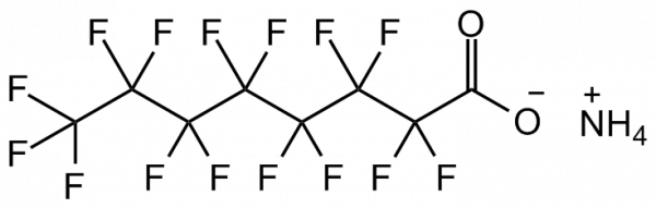 Pentadecafluorooctanoic acid ammonium salt