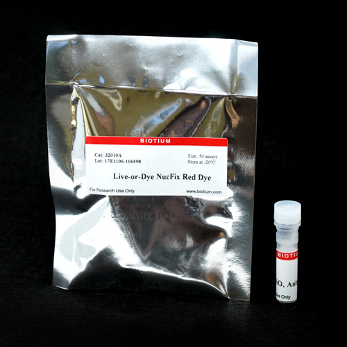 Live-or-Dye NucFix(TM) Red Staining Kit, Trial Size