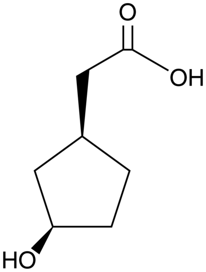 (1S,3R)-3-Hydroxycyclopentane acetic acid