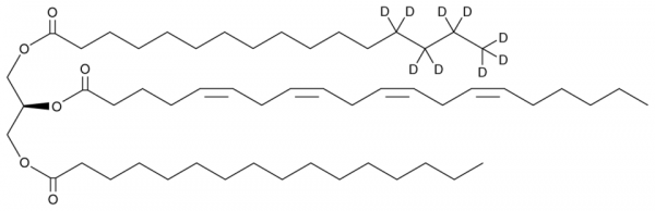 1-Palmitoyl-d9-2-Arachidonoyl-3-Palmitoyl-sn-glycerol