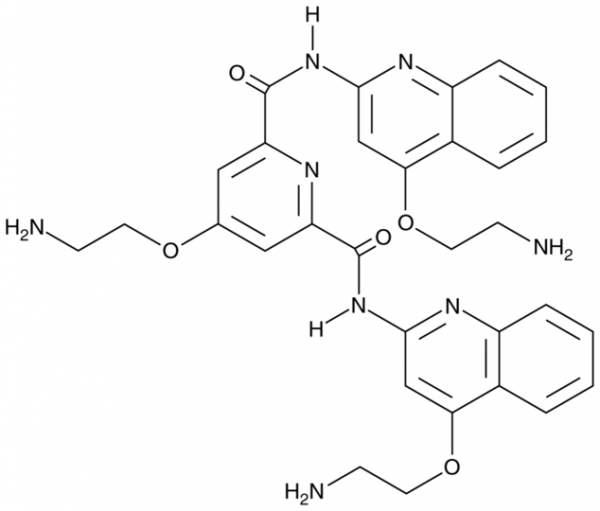 Pyridostatin (trifluoroacetate salt)