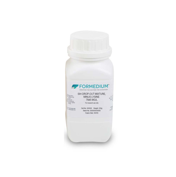 SIH drop-out mixture, minus Lysine, 7945 mg/l