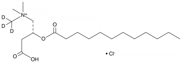 Lauroyl-L-carnitine-d3 (chloride)