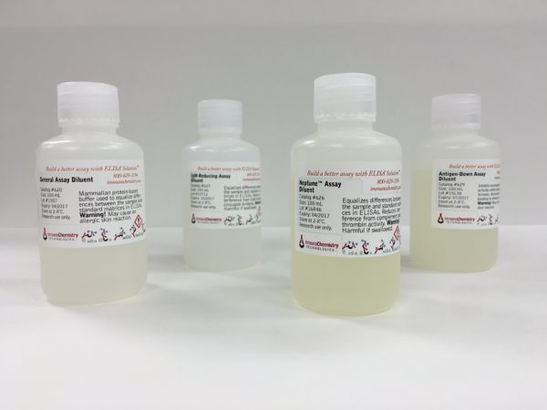 Assay Diluent Optimization Pack- (General Assay Diluent, IgM-Reducing Assay Diluent, Neptune Assay D
