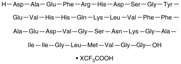 Amyloid-beta (1-38) Peptide (trifluoroacetate salt)