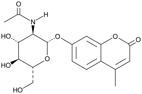4-Methylumbelliferyl-2-acetamido-2-deoxy-beta-D-Glucopyranoside