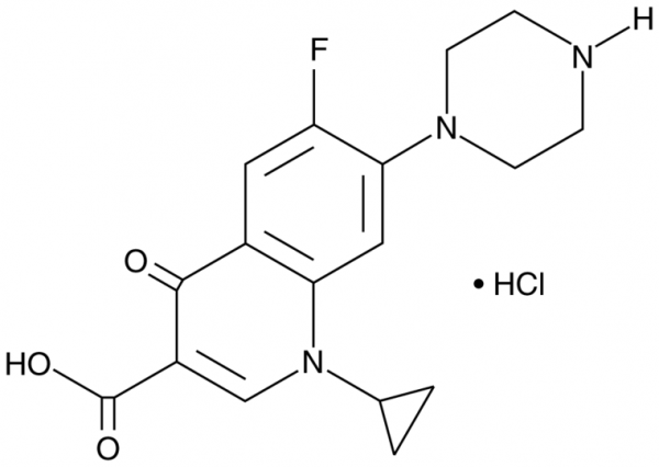 Ciprofloxacin (hydrochloride hydrate)