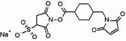 Sulfo-SMCC (4-(N-Maleimidomethyl)cyclohexane-1-carboxylic acid 3-sulfo-N-hydroxysuccinimide ester, s