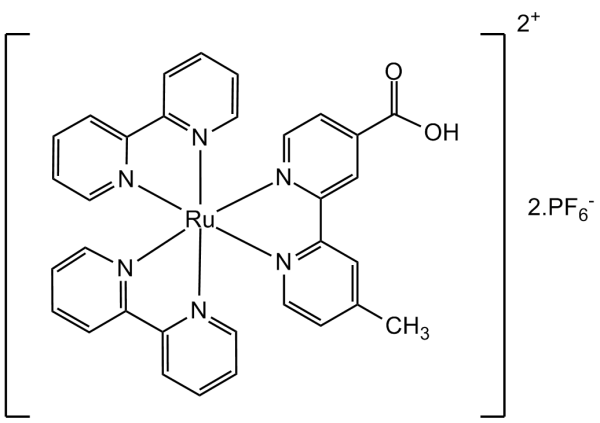 Ru(bpy)2(mcbpy)(PF6)2