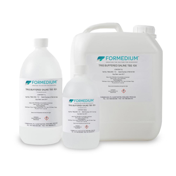 TBS Buffered Saline 10X, pH 7.8