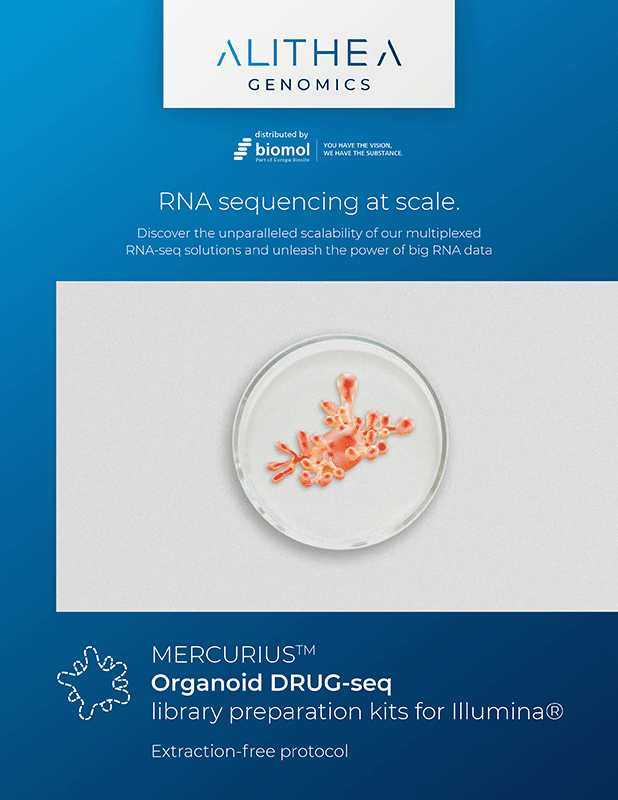 MERCURIUS Organoid DRUG-Seq Library Preparation Kits for Illumina®