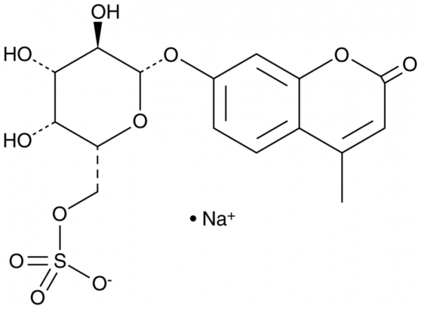 4-Methylumbelliferyl beta-D-Galactopyranoside-6-sulfate (sodium salt)