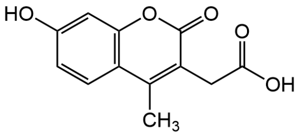 7-Hydroxy-4-methylcoumarin-3-acetic acid