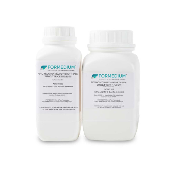 AIM - 2YT Broth Base w/o Trace elements