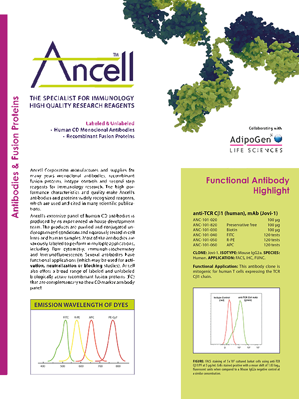 Ancell Antibodies and Fusion Proteins