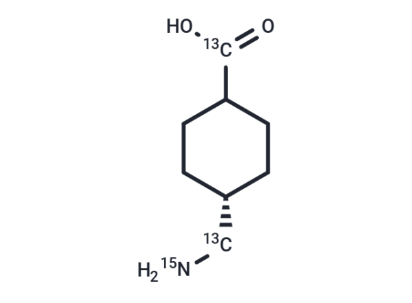 Tranexamic Acid-13C2-15N