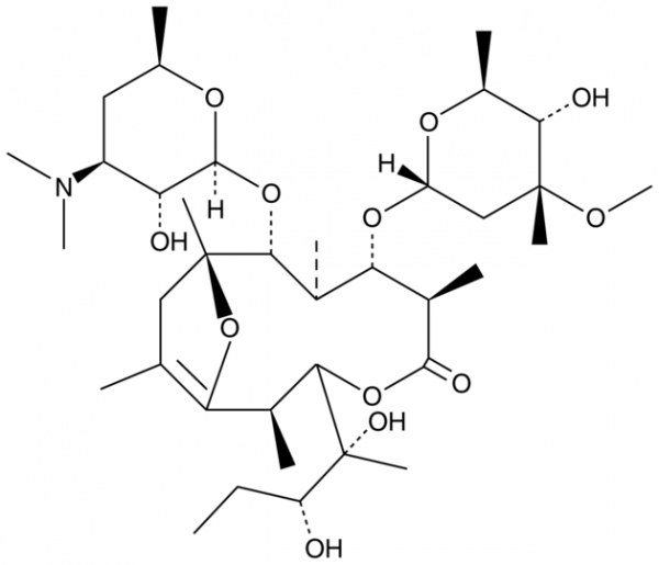 Pseudoerythromycin A enol ether