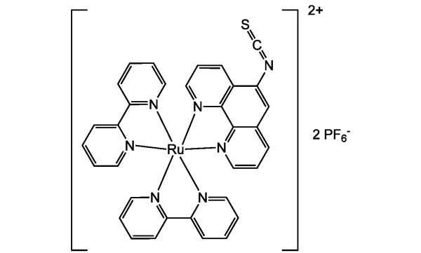 Bis(2,2&#039;-bipyridine)-(5-isothiocyanato-phenanthroline)ruthenium bis(hexafluorophosphate)
