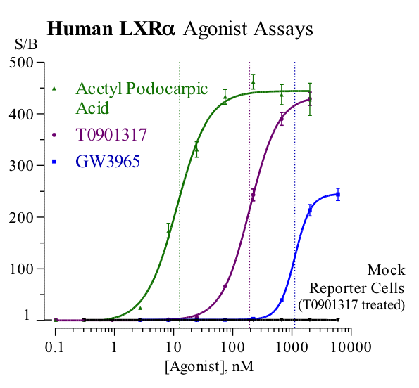 LXR (human) Reporter Assays Panel